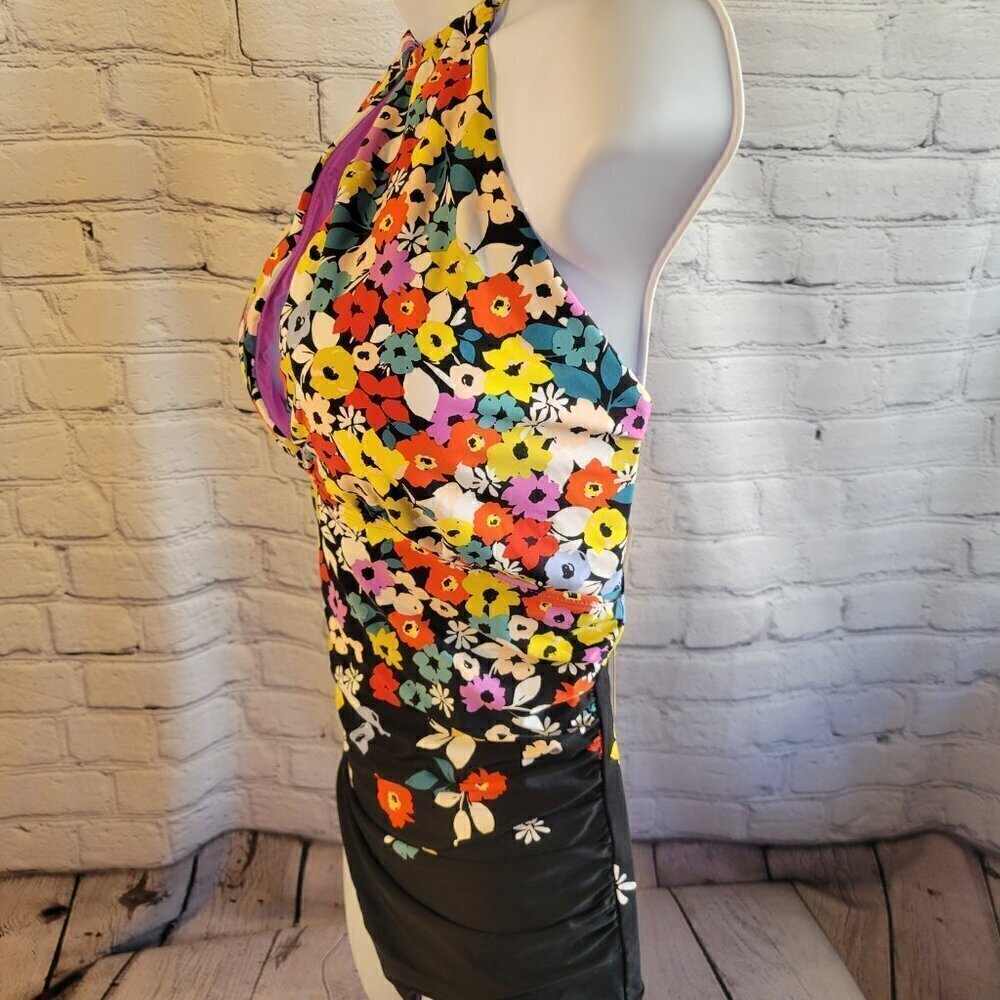 Anne Cole - High Neck with Ruffle Straps One Piece Swimsuit - Picture 4 of 9